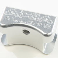 Axia Universal Mount Pivoting Clamp To Chrome - Black - Atv Performance Products