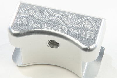 Axia Universal Mount Pivoting Clamp To Chrome - Silver - Atv Performance Products