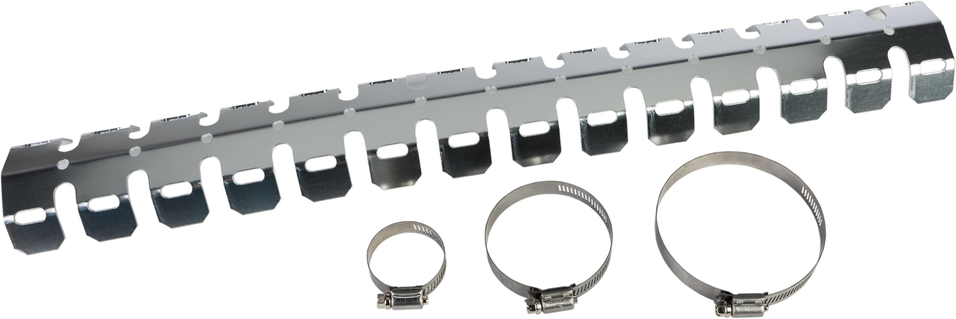 Wps Universal Pipe Protector - Silver - Snowmobile Collection