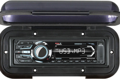Boss Audio Universal Radio Cover Black - Street Collection
