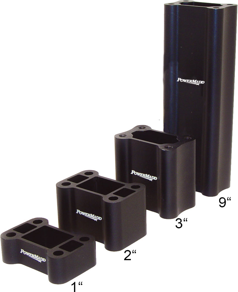 Powermadd Universal Riser Block 3’’ - Snowmobile Collection