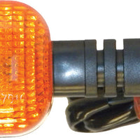 K&s Universal Signal Lights Carbon W/amber Lens - Black - Street Collection