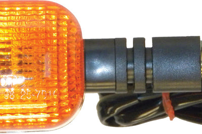K&s Universal Signal Lights Carbon W/amber Lens - Black - Street Collection