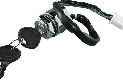 Mogo Parts Upgrade Sealed Ignition Switch 4 Wire Male Plug - Street Collection