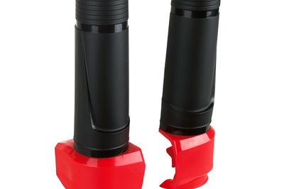 Polisport Upper Fork W/clamp Protector Black/grey - Black/Red - Offroad Collection