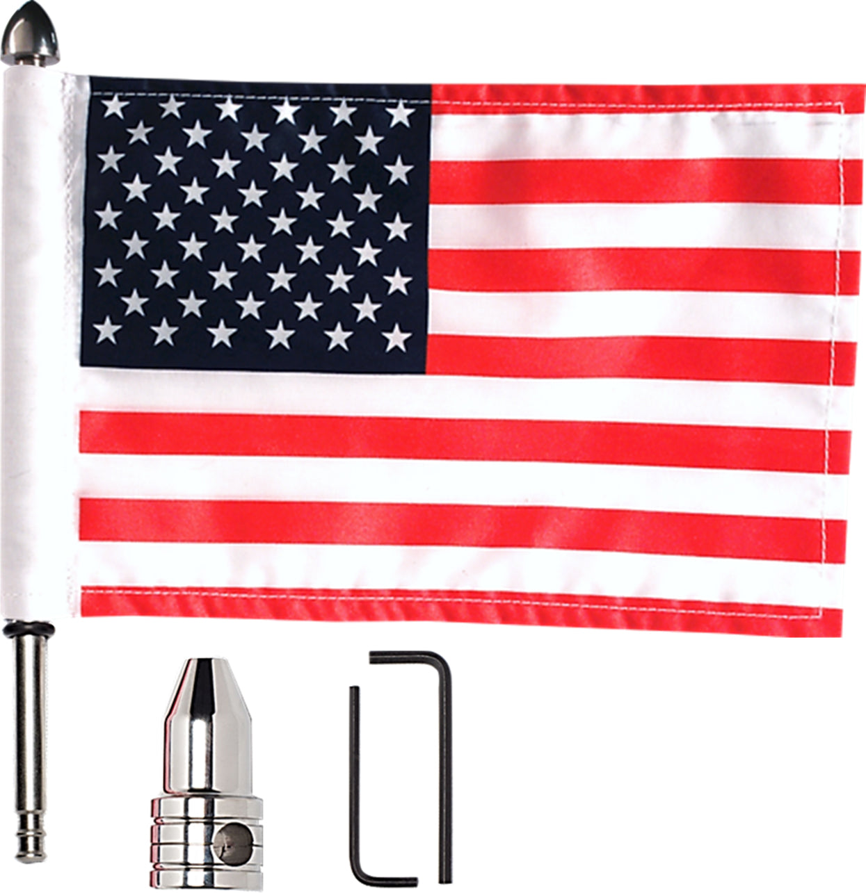 Pro Pad Usa 6x9 Flag And Mount For 1/2’’ Round Bar - Harddrive Products