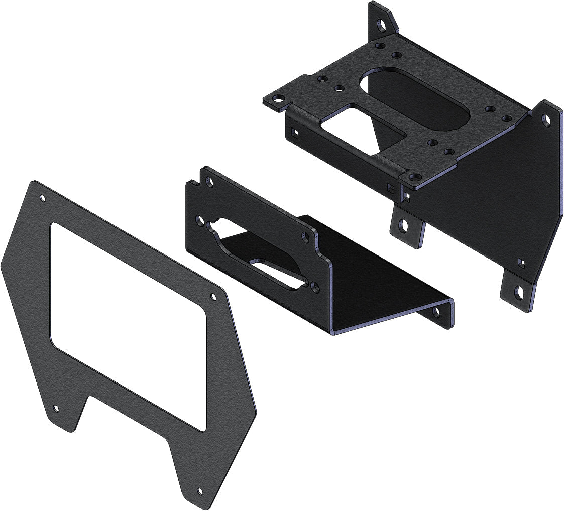 Kfi Utv Winch Mount - Atv Performance Products