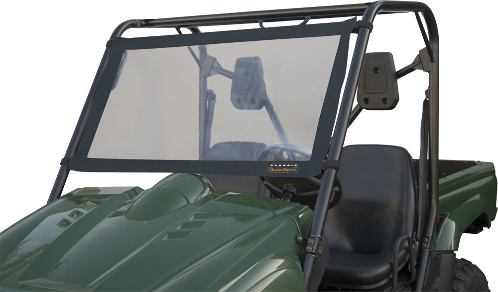 Classic Acc. Utv Windshield Kaw/pol Black - Atv Performance Products
