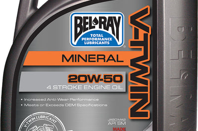 Bel-ray V-twin Mineral Engine Oil 20w-50 4l - Harddrive Products
