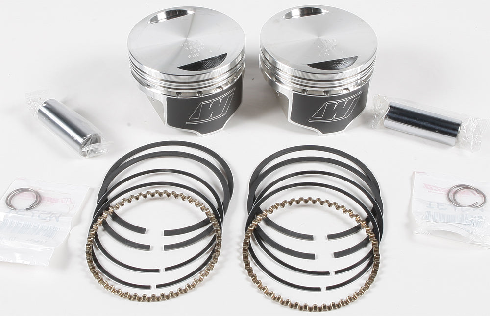 Wiseco V-twin Piston Kit 1340 Evo Big Twin 8.5:1 Comp - Harddrive Products
