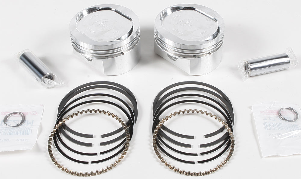 Wiseco V-twin Piston Kit Evo 883 / 1200 9.5:1 ’86-11 - Harddrive Products