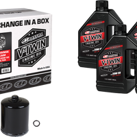 Maxima V-twin Quick Change Kit Syn Tc Black Filter - Harddrive Products