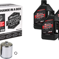 Maxima V-twin Quick Change Kit Syn Tc Chrome Filter - Harddrive Products