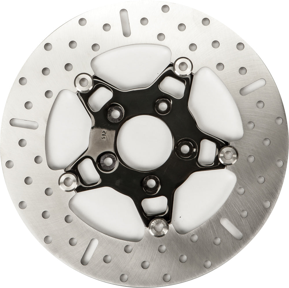 Ebc V-twin Street Rotor Fsd010blk Floating Chrome/black - Harddrive Products
