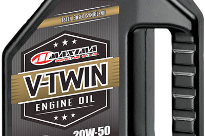 Maxima V-twin Synthetic Blend Engine Oil 20w-50 32oz - Harddrive Products