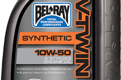 Bel-ray V-twin Synthetic Engine Oil 10w-50 1l - Harddrive Products
