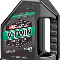 Maxima V-twin Type E Fork Oil 10wt 32oz - Harddrive Products