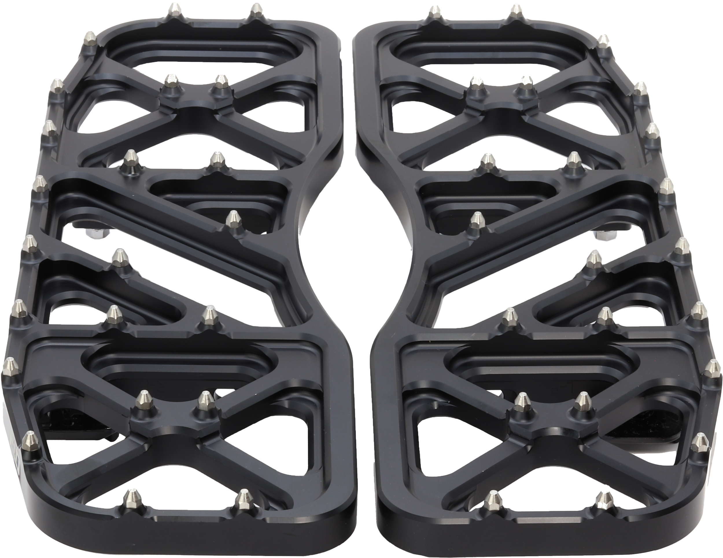 FLO MOTORSPORTS V5 Floorboards Black Indian - Featured