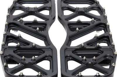 Flo Motorsports V5 Floorboards Black Indian - Harddrive Products
