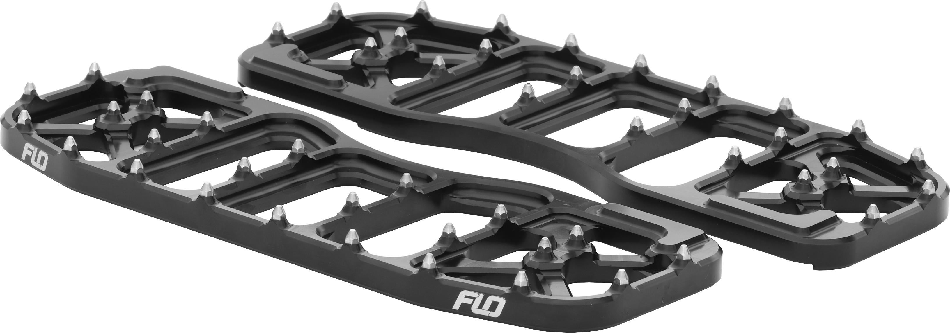 Flo Motorsports V5 Floorboards Bronze - Black - Harddrive Products