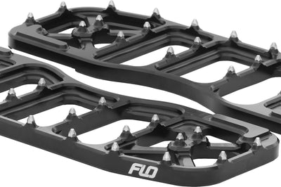 Flo Motorsports V5 Floorboards Bronze - Black - Harddrive Products