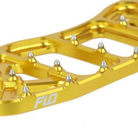 Flo Motorsports V5 Floorboards Bronze - Black - Harddrive Products