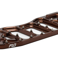 Flo Motorsports V5 Floorboards Bronze - Black - Harddrive Products