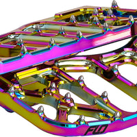 Flo Motorsports V5 Floorboards Bronze - Black - Harddrive Products