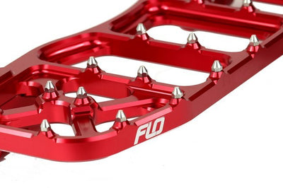 Flo Motorsports V5 Floorboards Bronze - Red - Harddrive Products