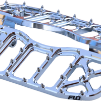Flo Motorsports V5 Floorboards Chrome - Harddrive Products