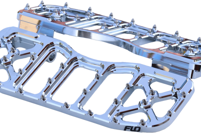 Flo Motorsports V5 Floorboards Chrome - Harddrive Products