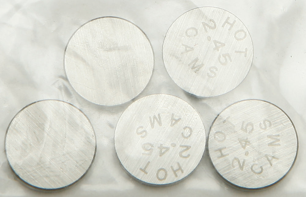 Hot Cams Valve Shims 10.00x2.45mm 5/pk - Street Collection