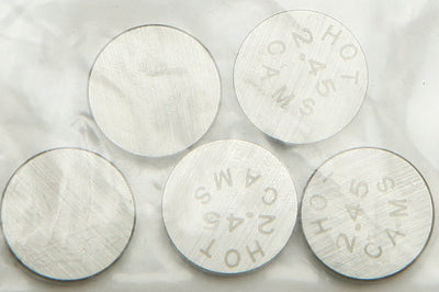 Hot Cams Valve Shims 10.00x2.45mm 5/pk - Street Collection