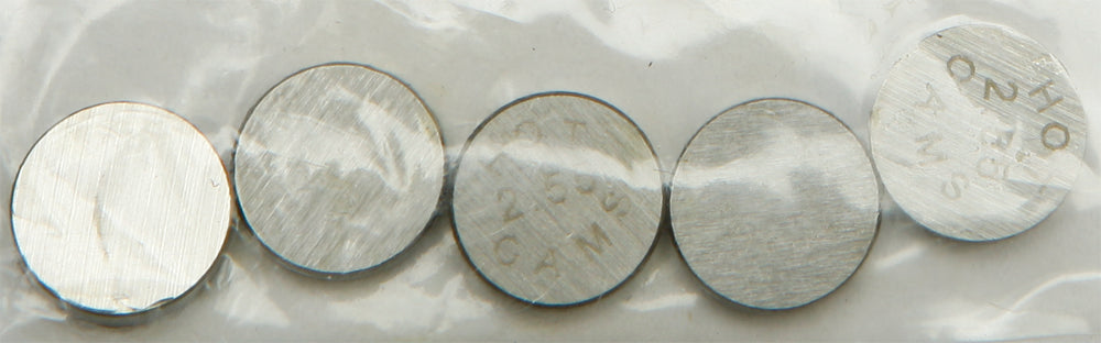 Hot Cams Valve Shims 10.00x2.55mm 5/pk - Street Collection