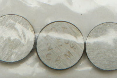 Hot Cams Valve Shims 10.00x2.55mm 5/pk - Street Collection