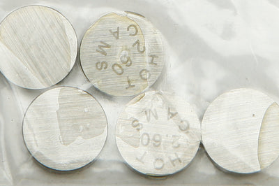 Hot Cams Valve Shims 10.00x2.60mm 5/pk - Street Collection