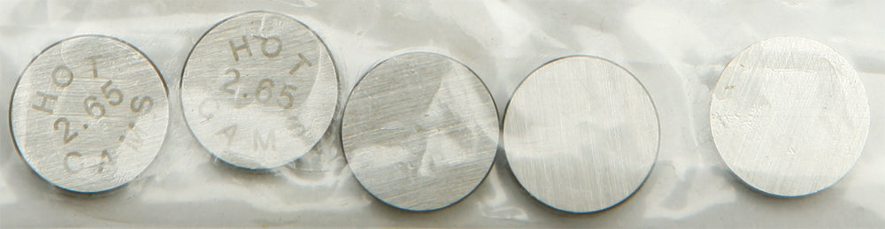 Hot Cams Valve Shims 10.00x2.65mm 5/pk - Street Collection