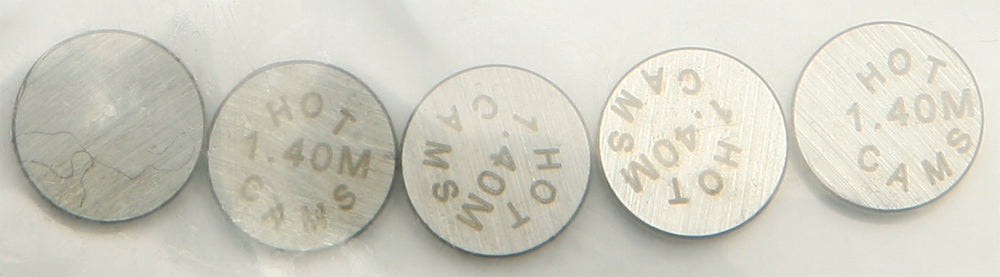 Hot Cams Valve Shims 7.48x1.40mm 5/pk - Street Collection