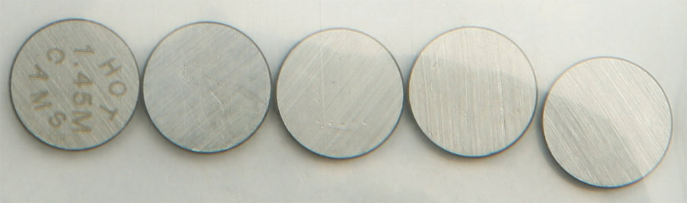 Hot Cams Valve Shims 7.48x1.45mm 5/pk - Street Collection