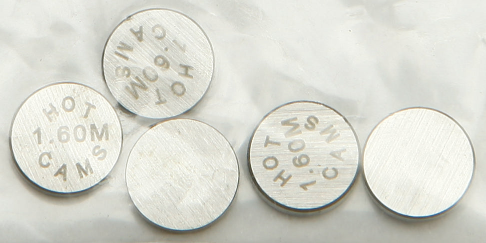 Hot Cams Valve Shims 7.48x1.60mm 5/pk - Street Collection