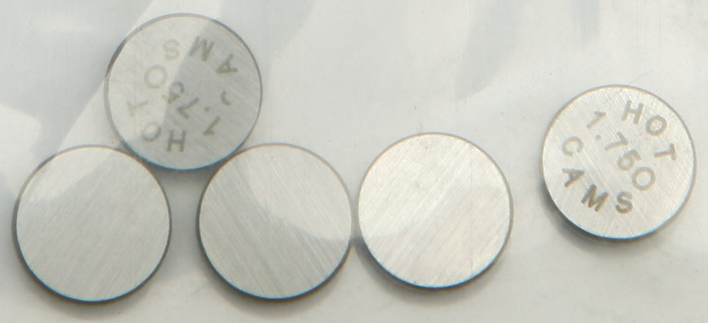 Hot Cams Valve Shims 7.48x1.75mm 5/pk - Street Collection