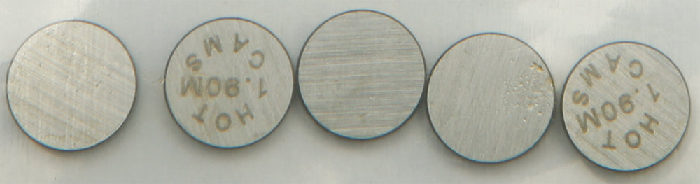 Hot Cams Valve Shims 7.48x1.90mm 5/pk - Street Collection