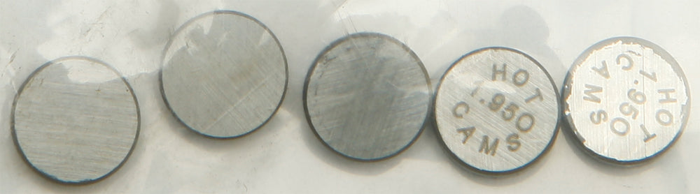 Hot Cams Valve Shims 7.48x1.95mm 5/pk - Street Collection