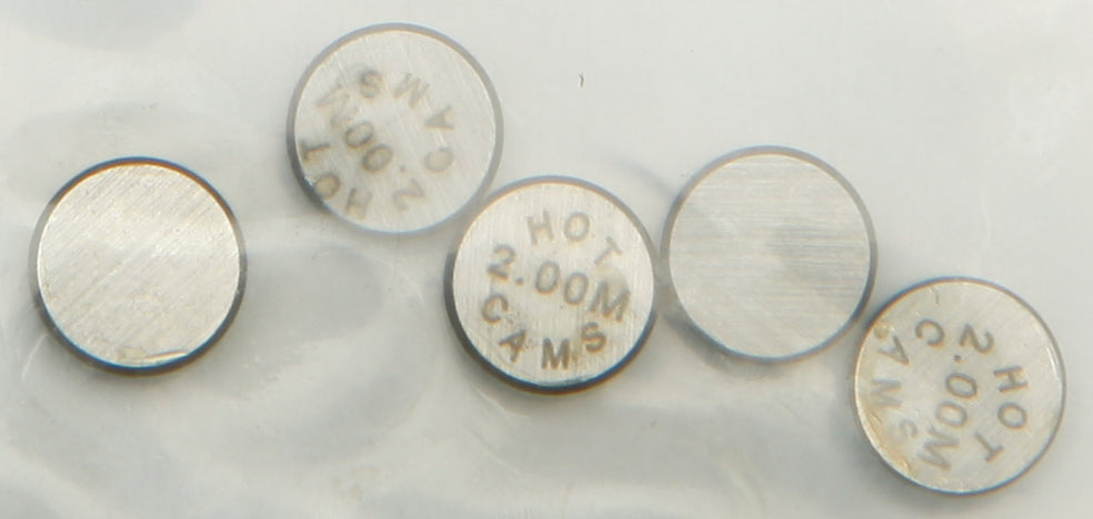 Hot Cams Valve Shims 7.48x2.00mm 5/pk - Street Collection