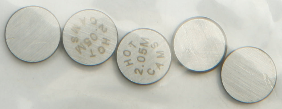 Hot Cams Valve Shims 7.48x2.05mm 5/pk - Street Collection