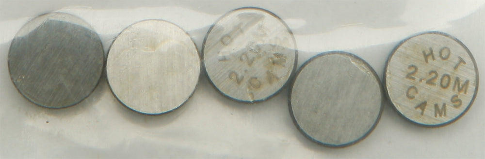 Hot Cams Valve Shims 7.48x2.20mm 5/pk - Street Collection