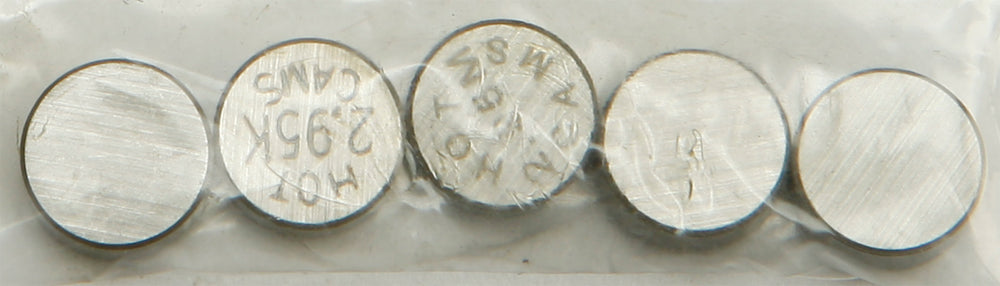 Hot Cams Valve Shims 7.48x2.95mm 5/pk - Street Collection