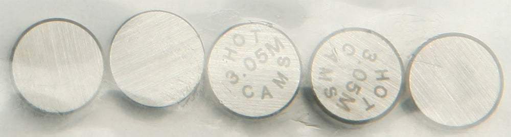 Hot Cams Valve Shims 7.48x3.05mm 5/pk - Street Collection