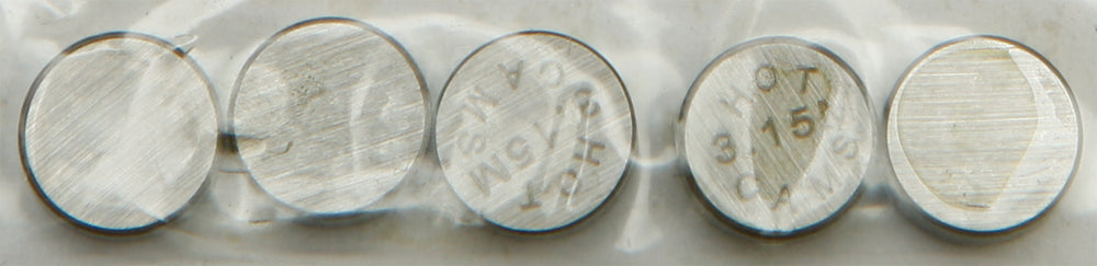 Hot Cams Valve Shims 7.48x3.15mm 5/pk - Street Collection