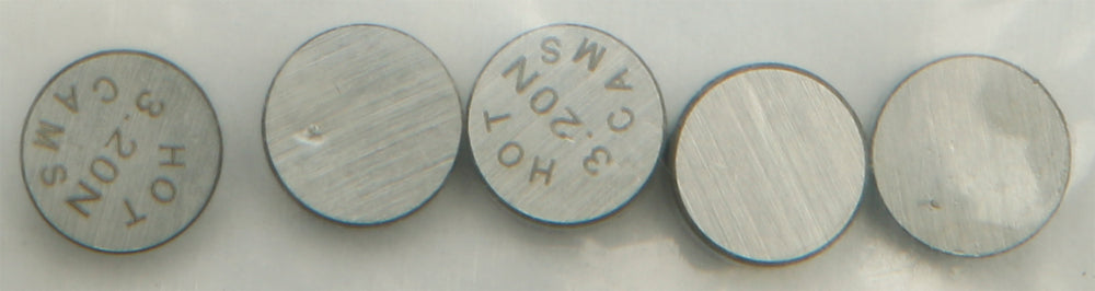 Hot Cams Valve Shims 7.48x3.20mm 5/pk - Street Collection